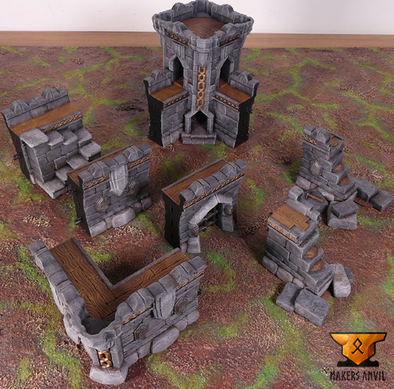 Dwarf Settlement Walls