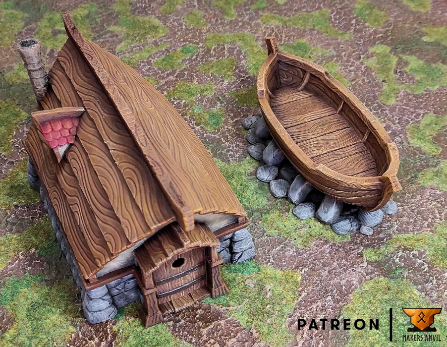 Fishing Village House & Drydock