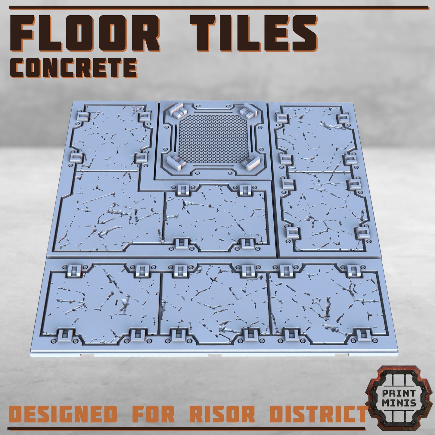 Risor District - Floor Tiles