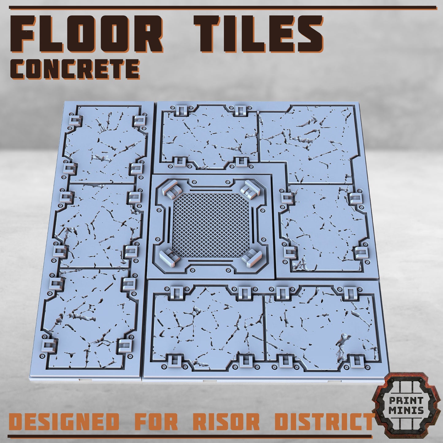 Risor District - Floor Tiles