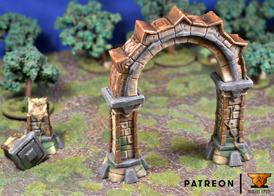 Forgotten Temple Archway