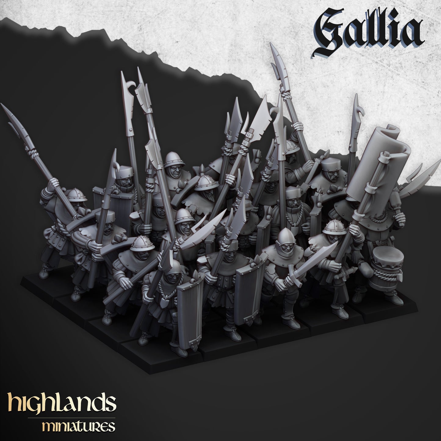 Gallian - Men At Arms (w Shields)