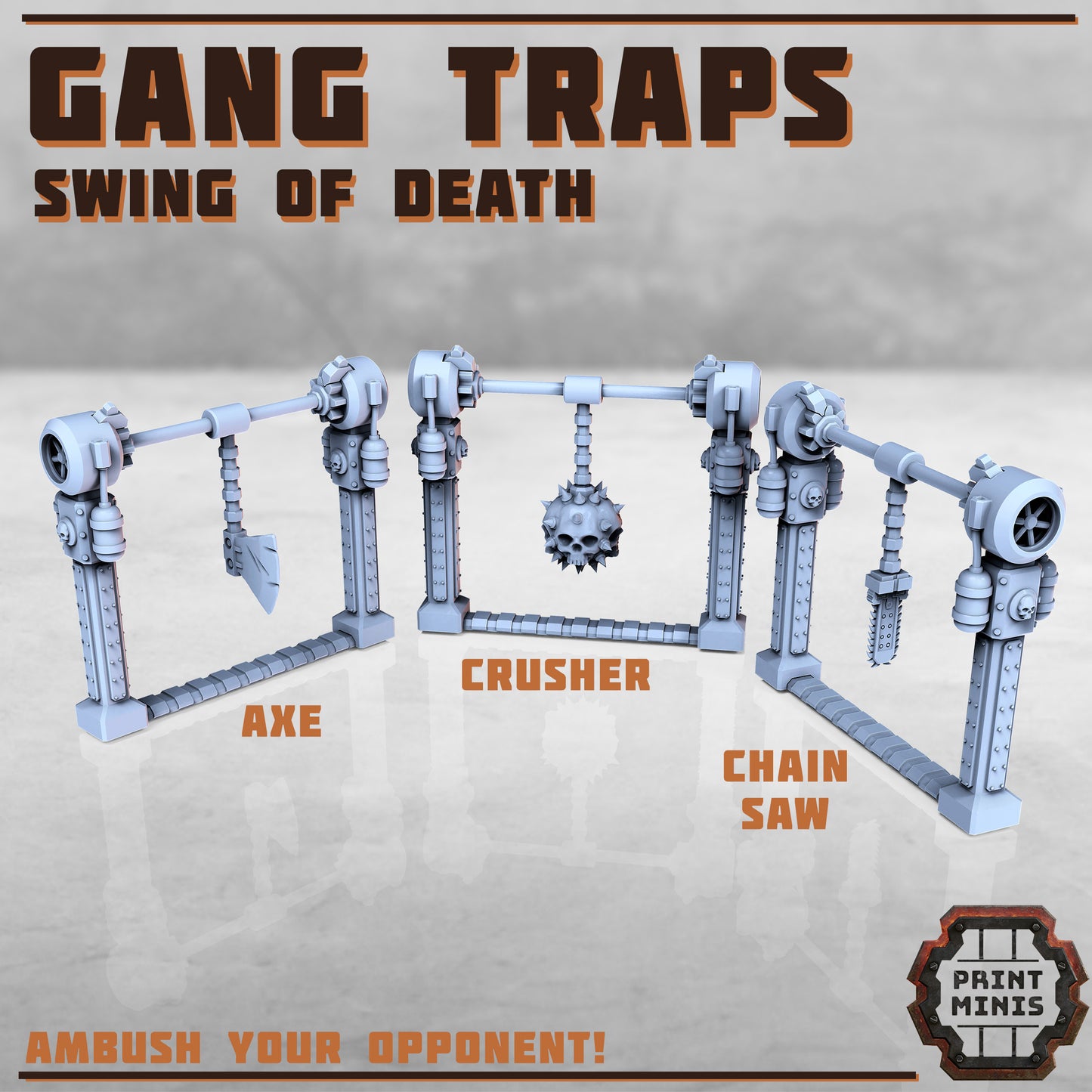 Gang Traps Scatter Set