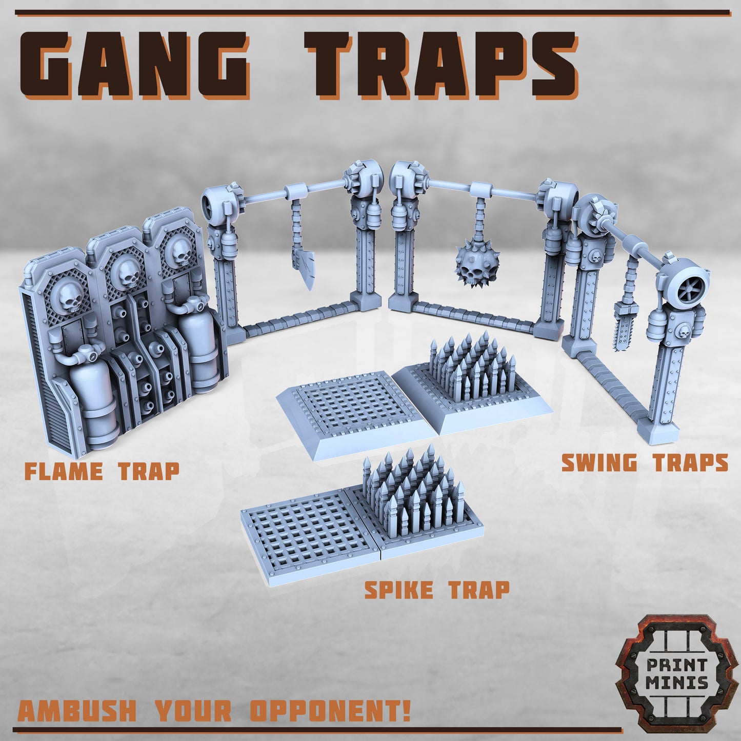 Gang Traps Scatter Set
