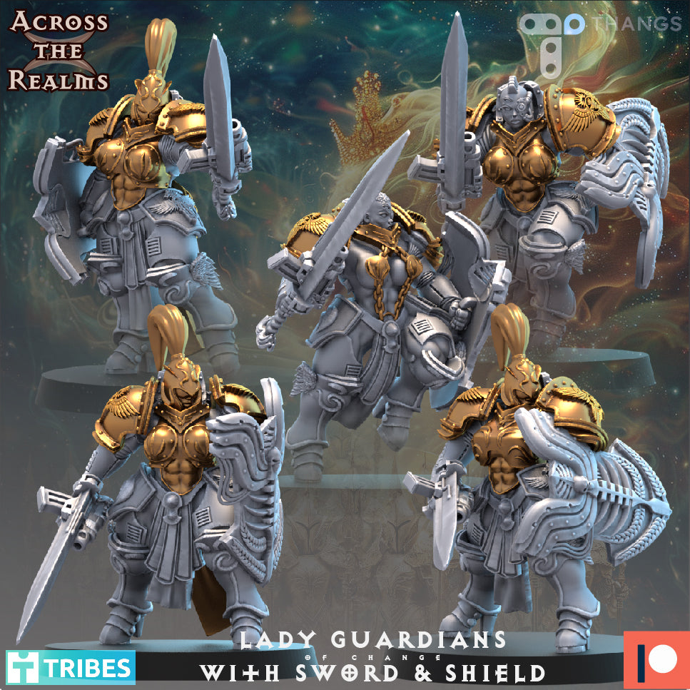 Golden Ladies W Sword / Shield