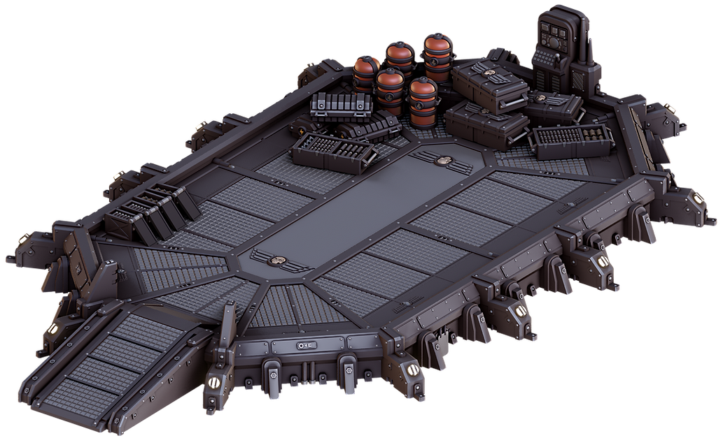 Grimdark Landing Platform