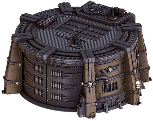 Grimdark Mars Command Bunker