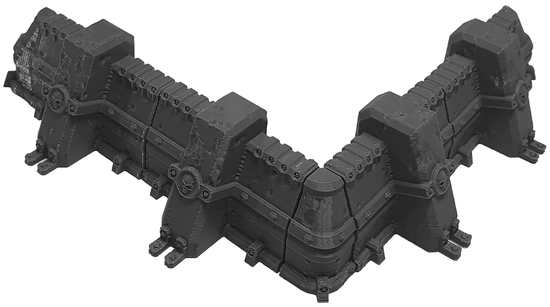 Grimdark Modular Infantry Wall