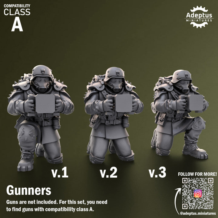 Grimstone Legion - Heavy Support Weapon Gunners