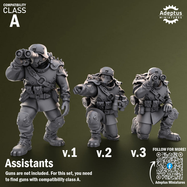 Grimstone Legion - Heavy Support Weapon Gunners