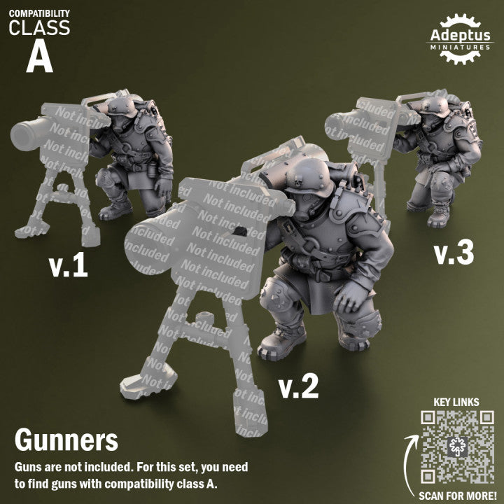 Grimstone Legion - Heavy Support Weapon Gunners