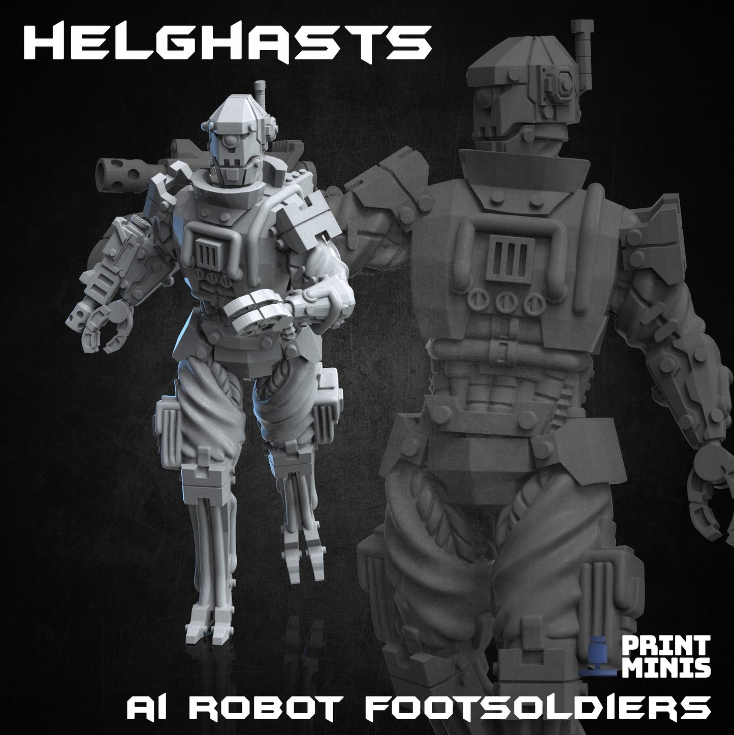 The Authority - Helghasts Robotic Foot Soldiers