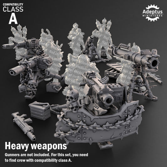 Renegade & Heretical Heavy Weapons (Design 1)
