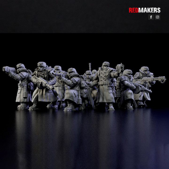 Ice Warriors - Guardsmen Squad