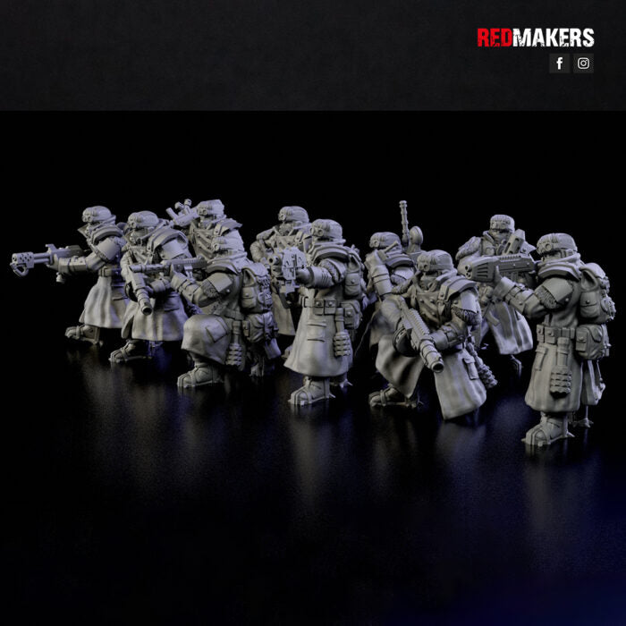 Ice Warriors - Guardsmen Squad
