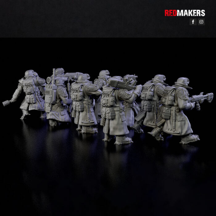 Ice Warriors - Guardsmen Squad