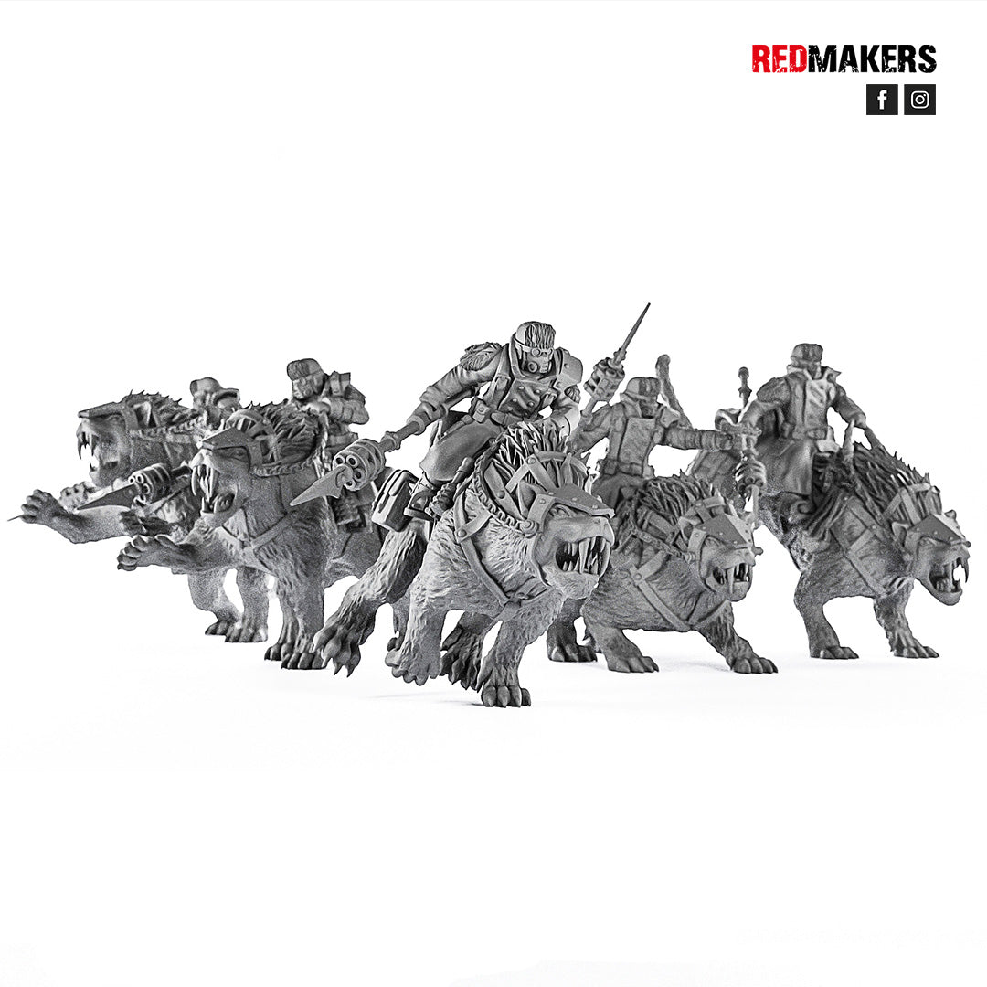 Ice Warriors - Wolf Riders