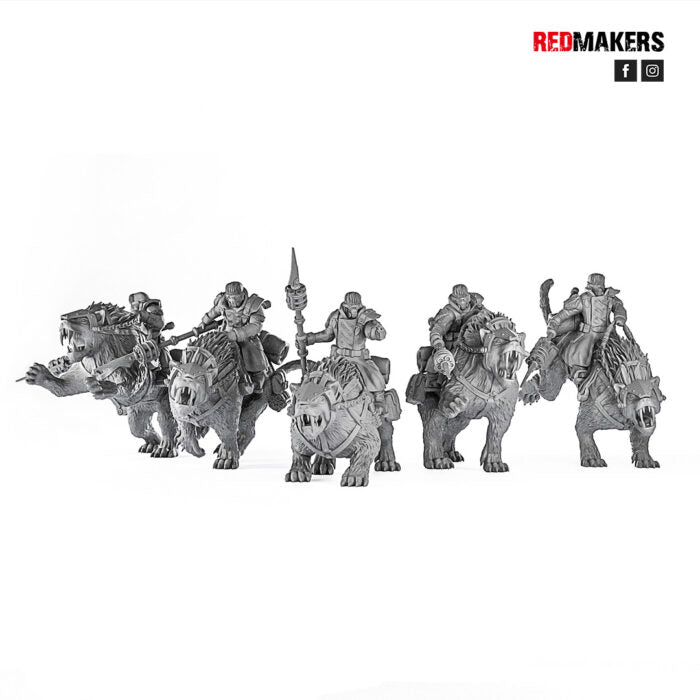 Ice Warriors - Wolf Riders