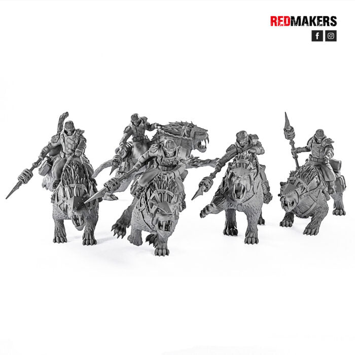 Ice Warriors - Wolf Riders