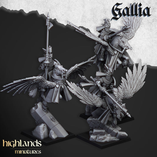 Gallia - Royal Knights on Pegasus