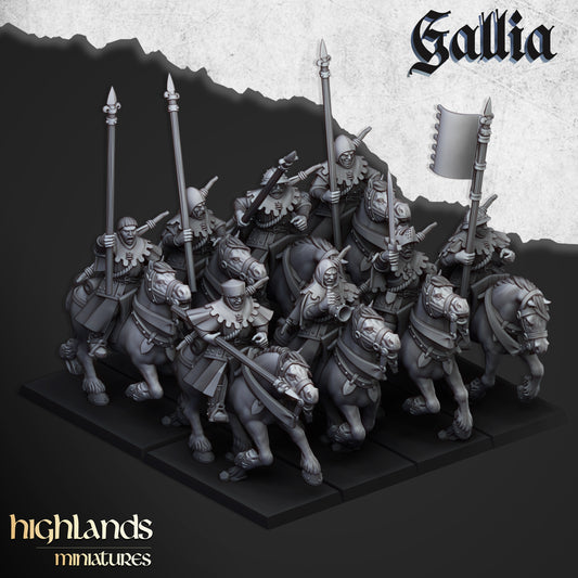 Gallia - Mounted Men At Arms