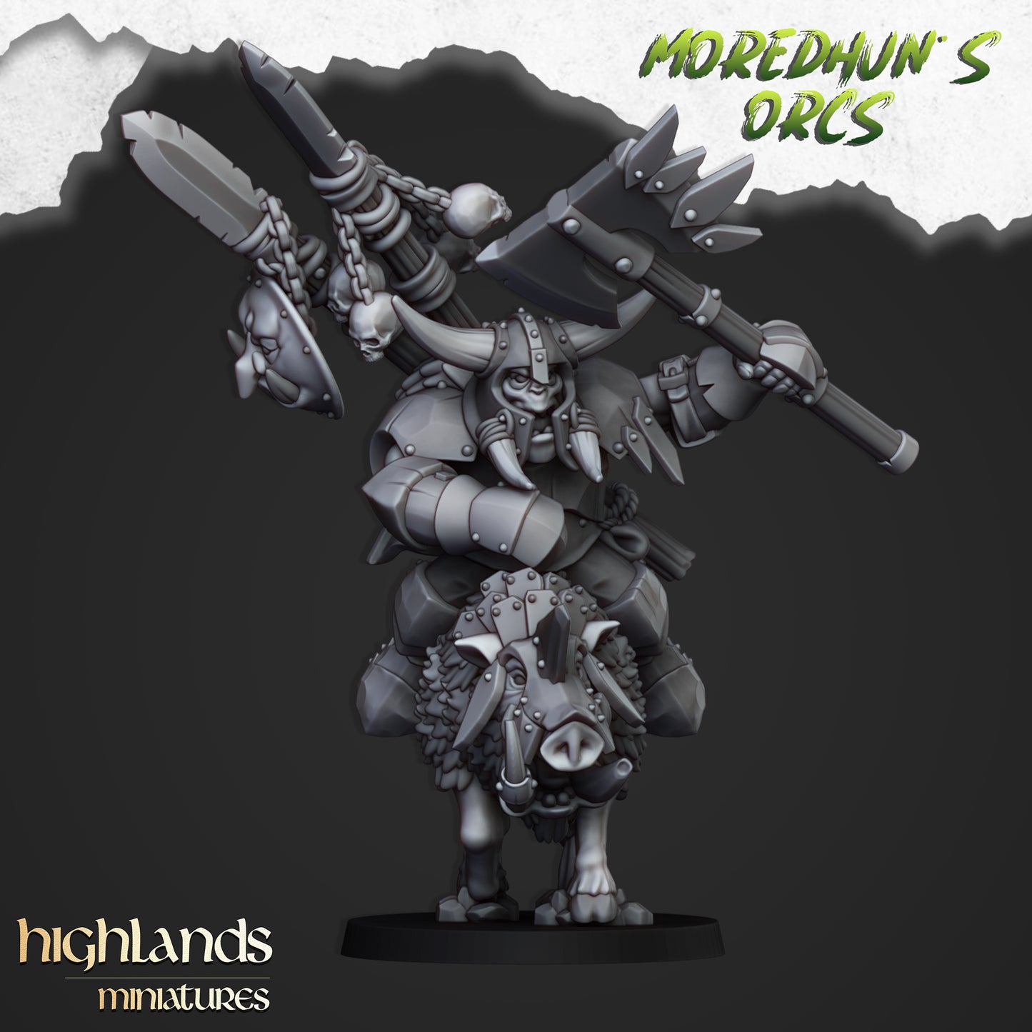 Moredhun's Orc - Mounted War Chief