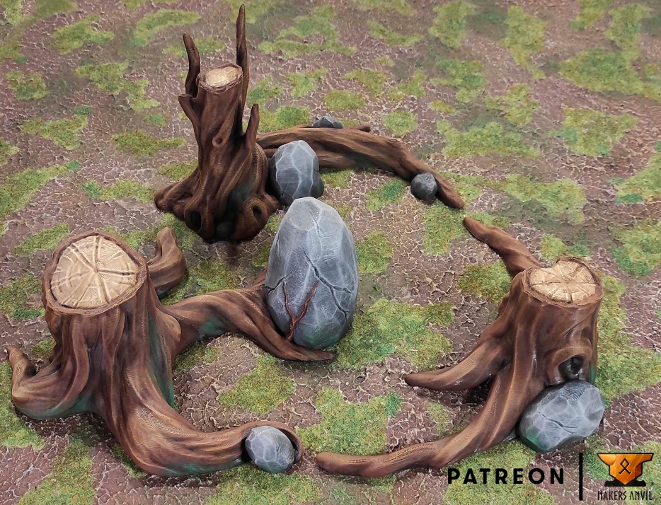 Magical Forest Circle Tree