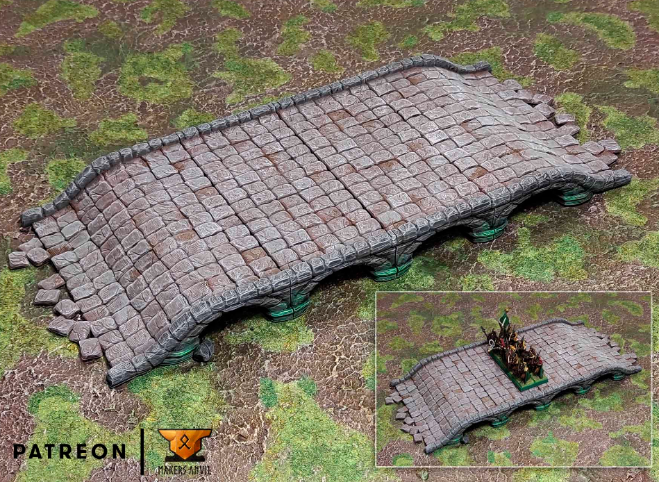 Modular Wargaming Bridges