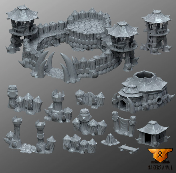 Orc War Camp – RNDM ENCOUNTER HOBBIES
