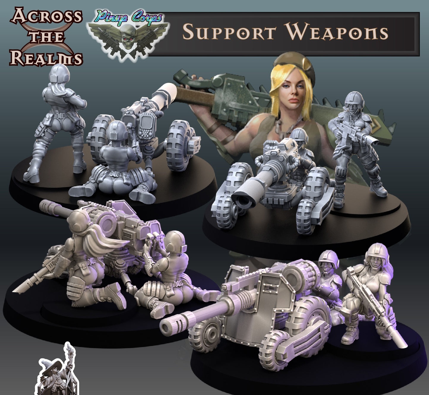 Guardbabe Support Weapons