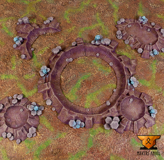 Planetary Outpost Craters