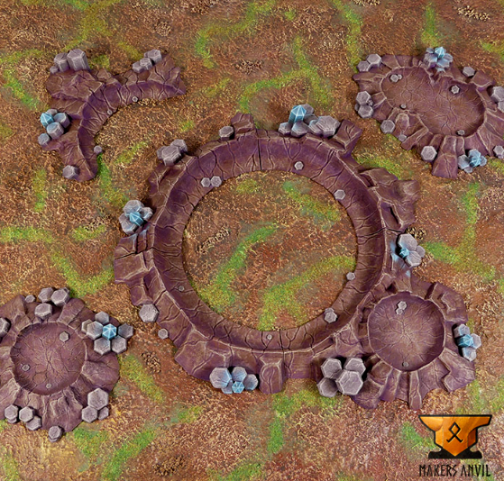 Planetary Outpost Craters