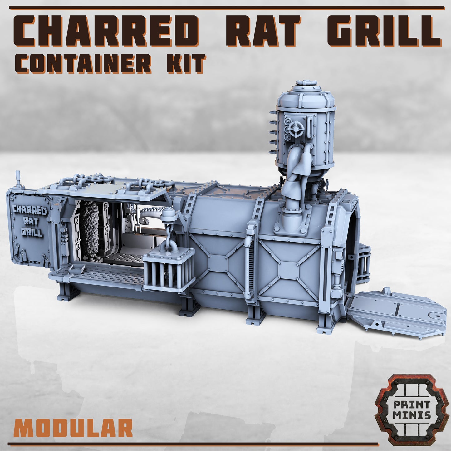 Container Kit - Charred Rat Grill