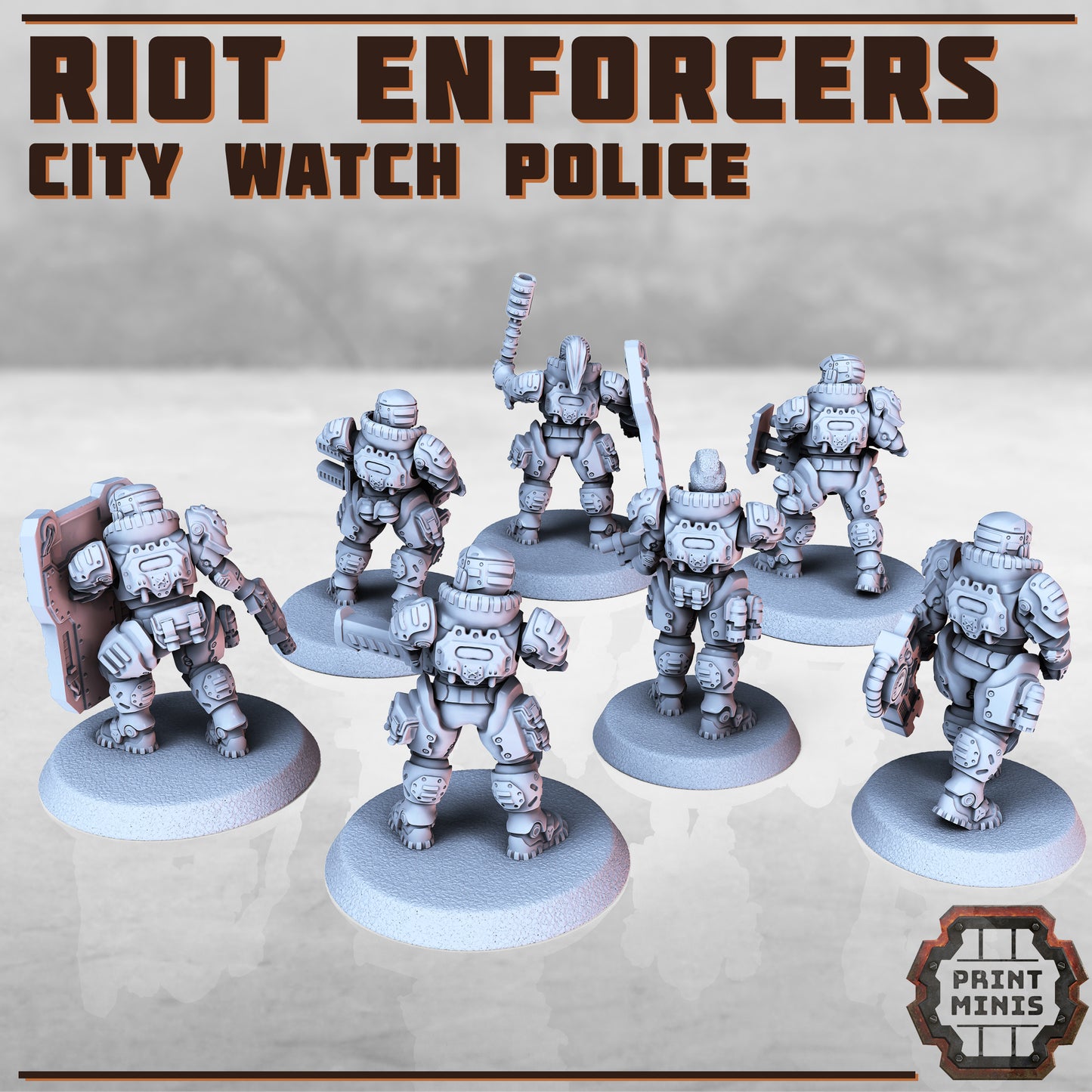 City Watch Police - Riot Enforcers