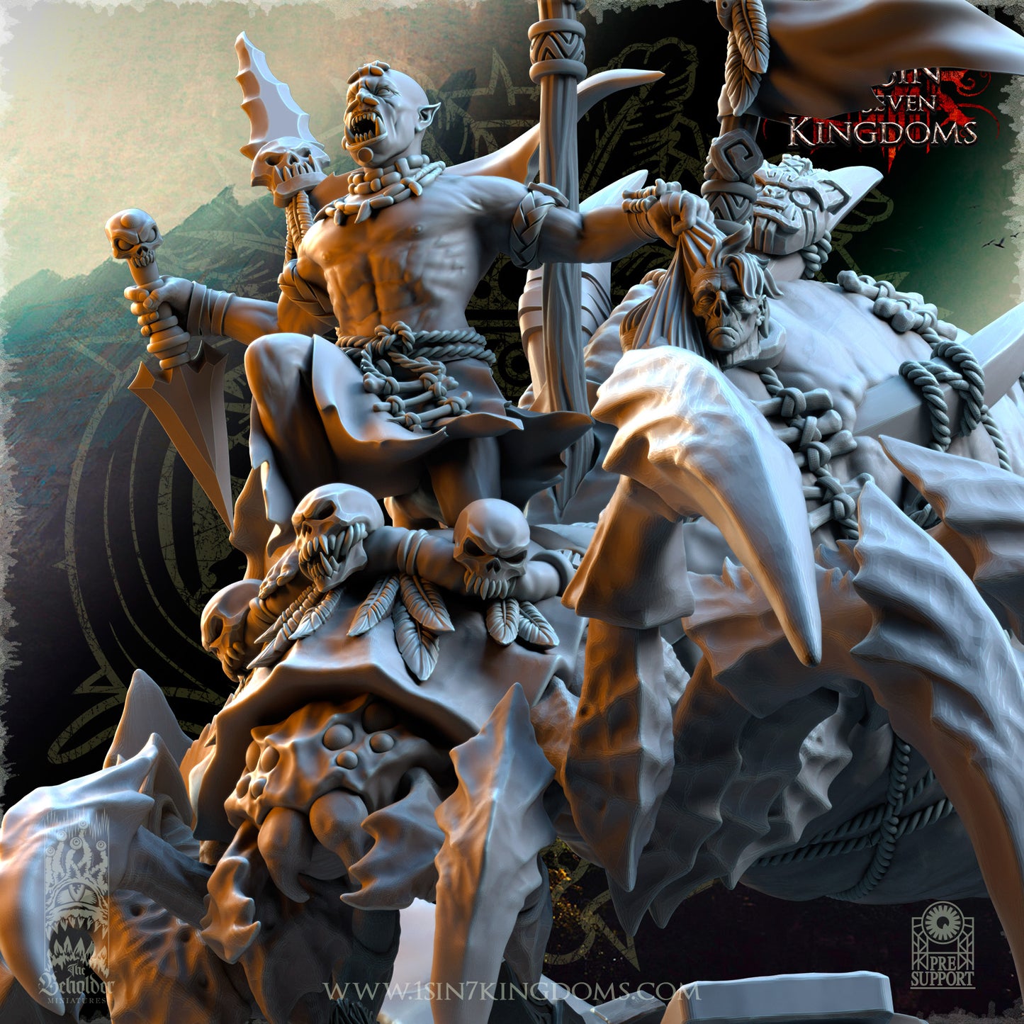 Salanaar - Shaman on Great Spider