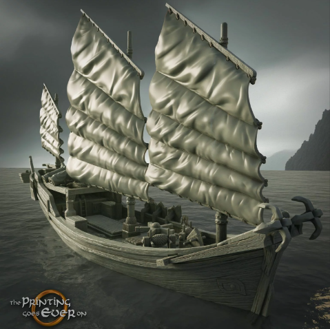Pirate Junk Ship