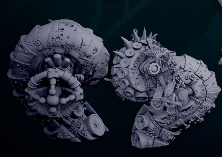 Armored Kraken Arms - Outer Cannon Batteries