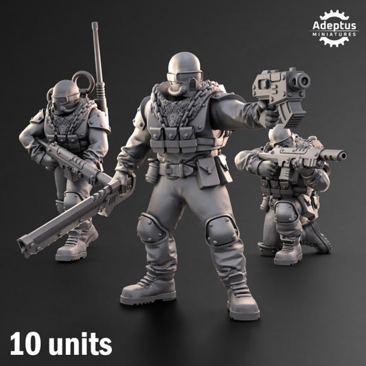 Spectre Regiment - Guardsmen Squad