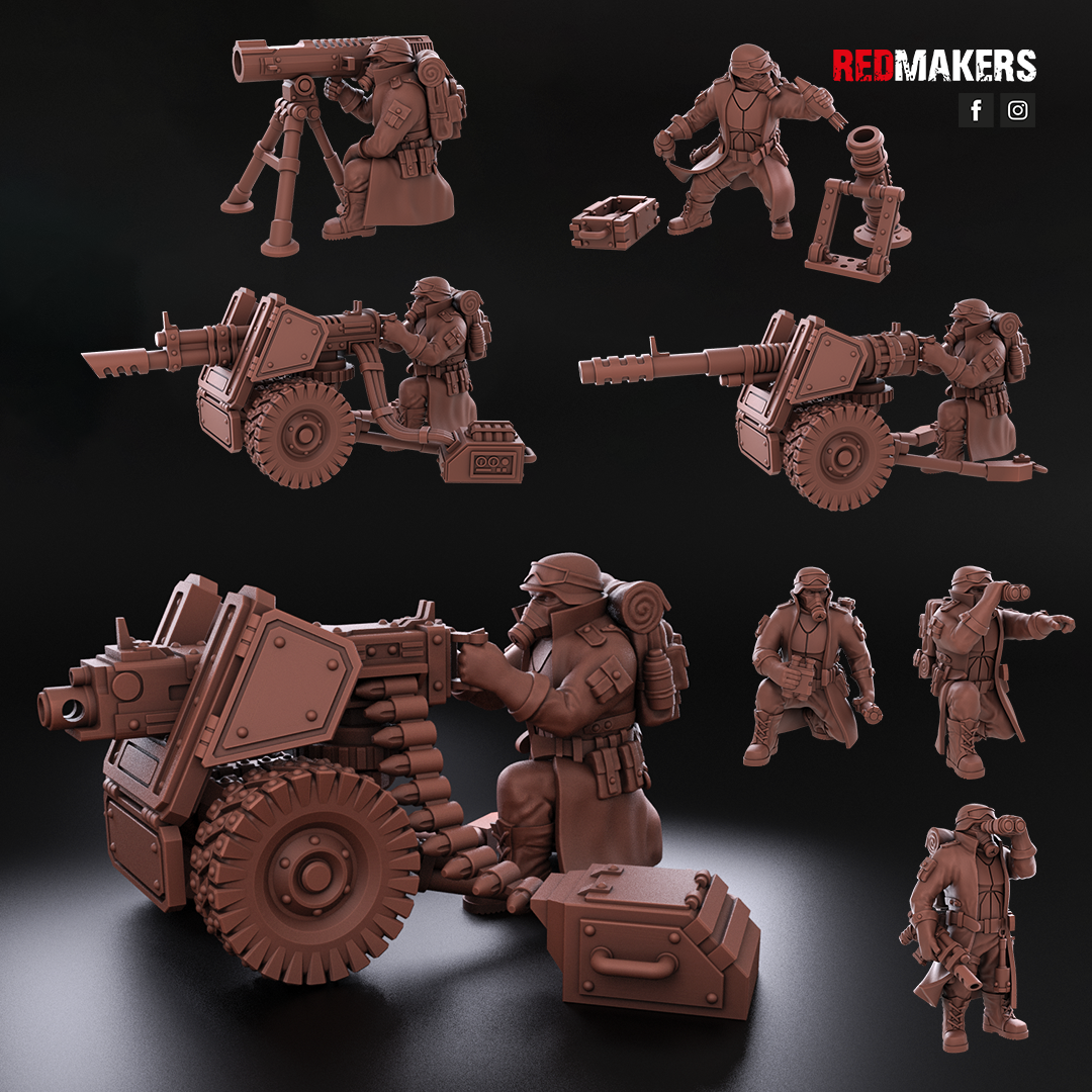 Steel Guard - Heavy Support Weapons