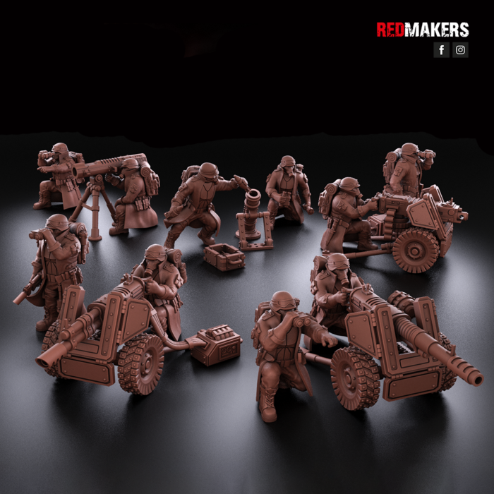 Steel Guard - Heavy Support Weapons