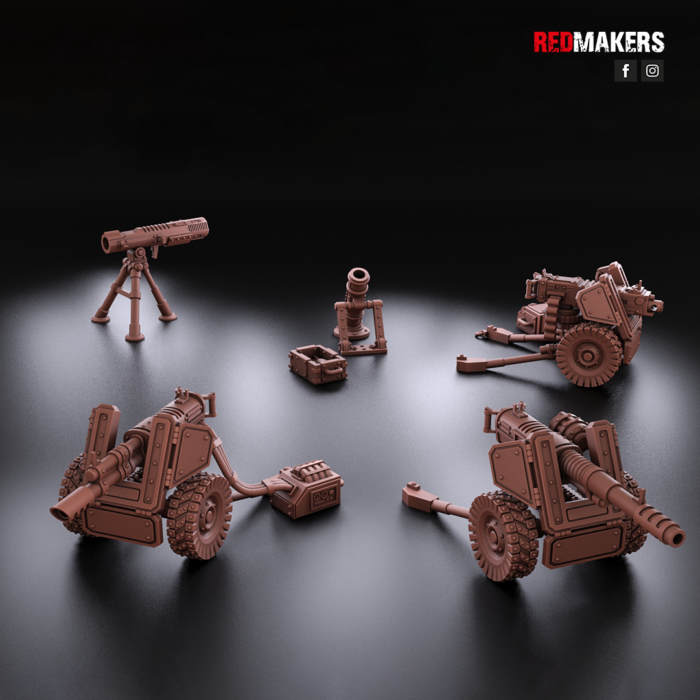 Steel Guard - Heavy Support Weapons