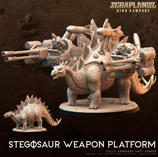 Stegosaur Weapons Platform