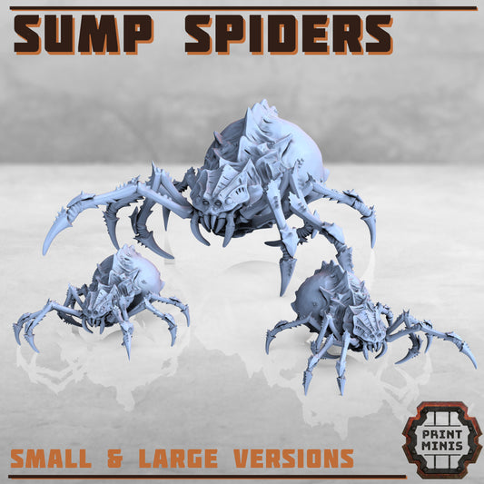 Sump Monsters - Giant Spiders
