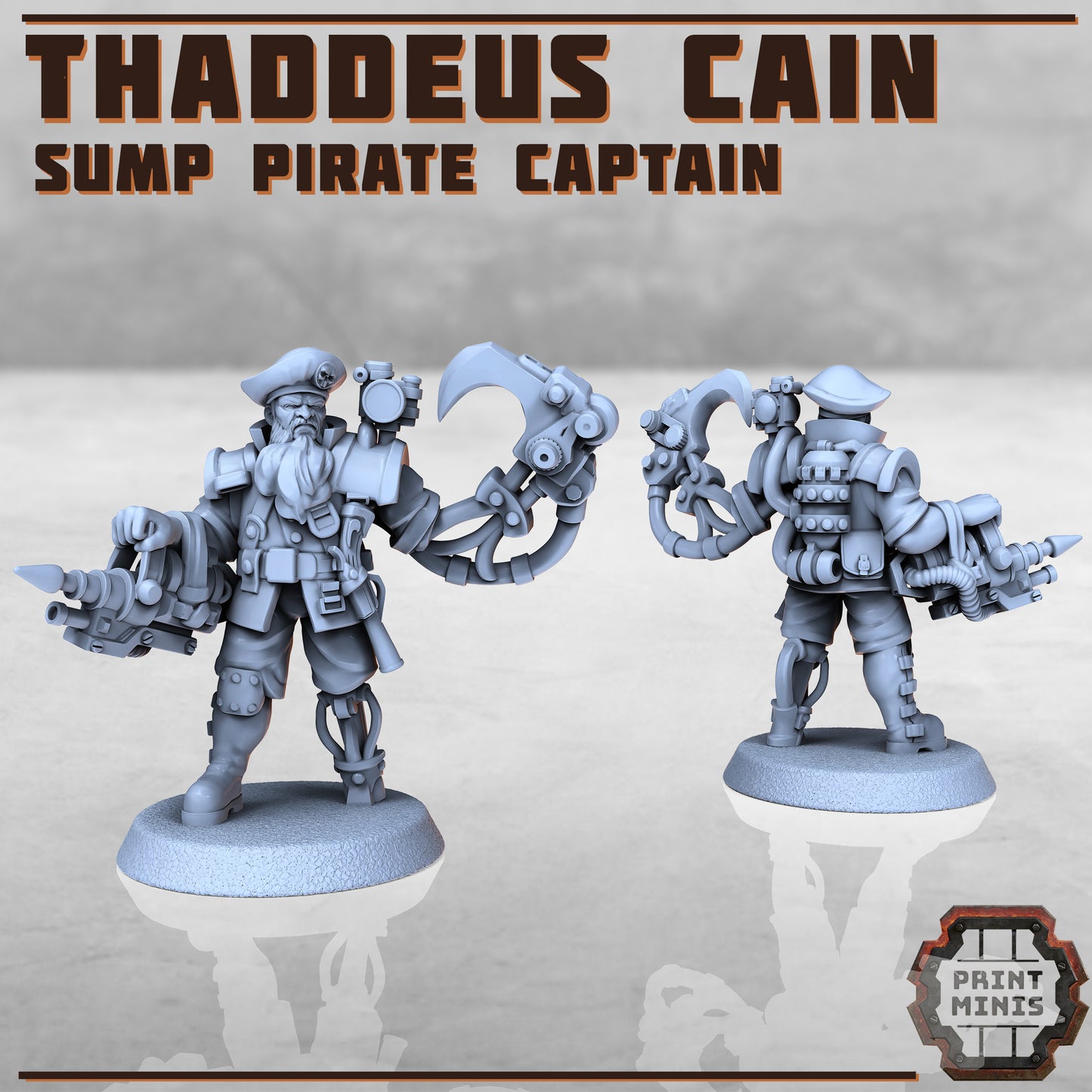 Sump Pirate Captain - Thaddeus Cain