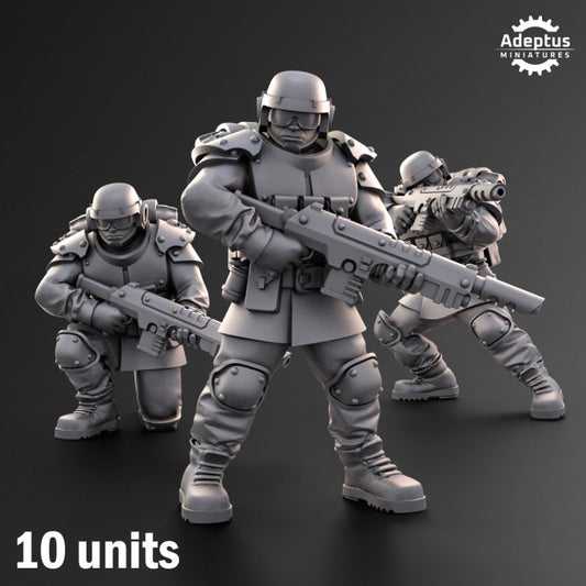 Ultima Regiment - Guardsmen Squad