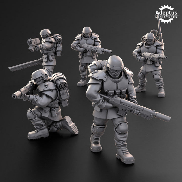 Ultima Regiment - Guardsmen Squad