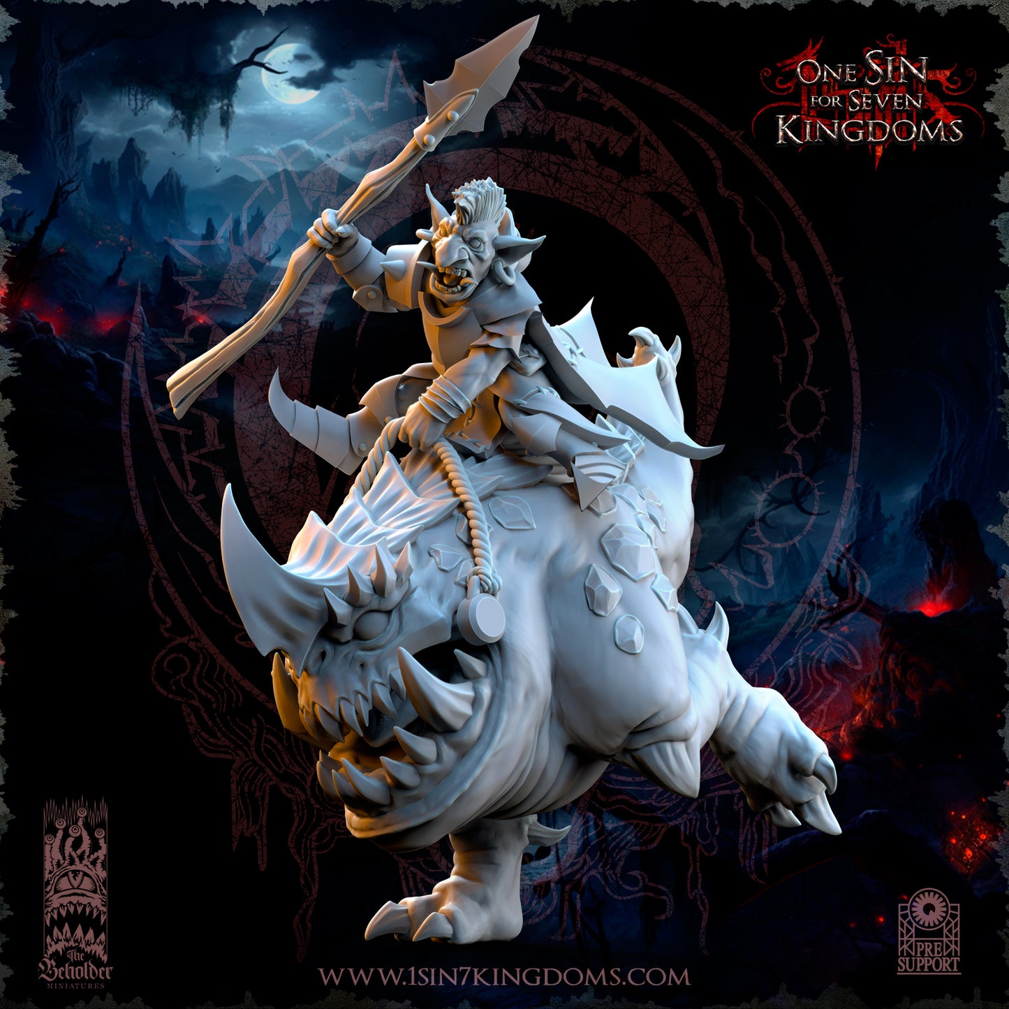 Black Horde - Kavehorror Commander Wurtbelz