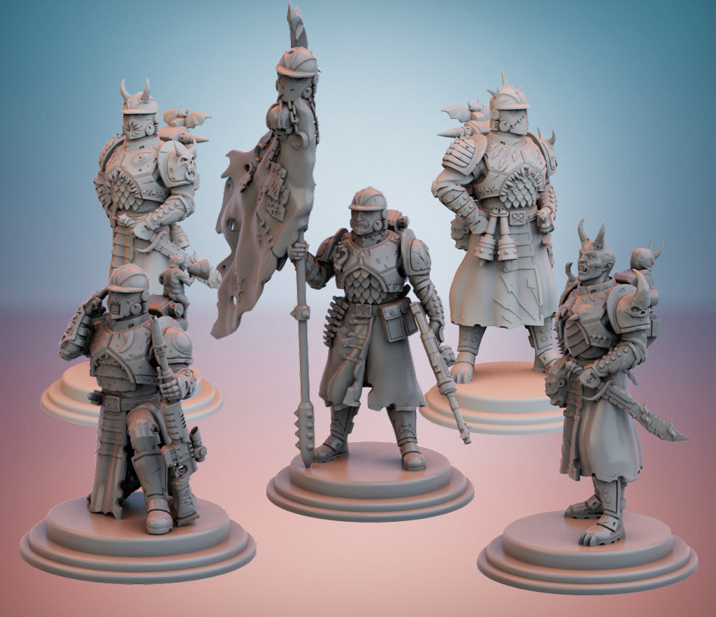 Cultist Guard - Command Group