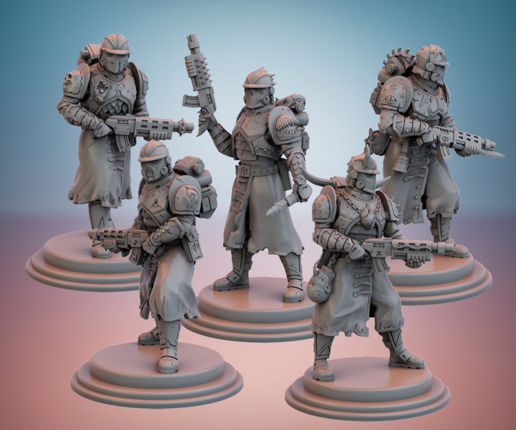 Cultist Guardsmen - Rifles