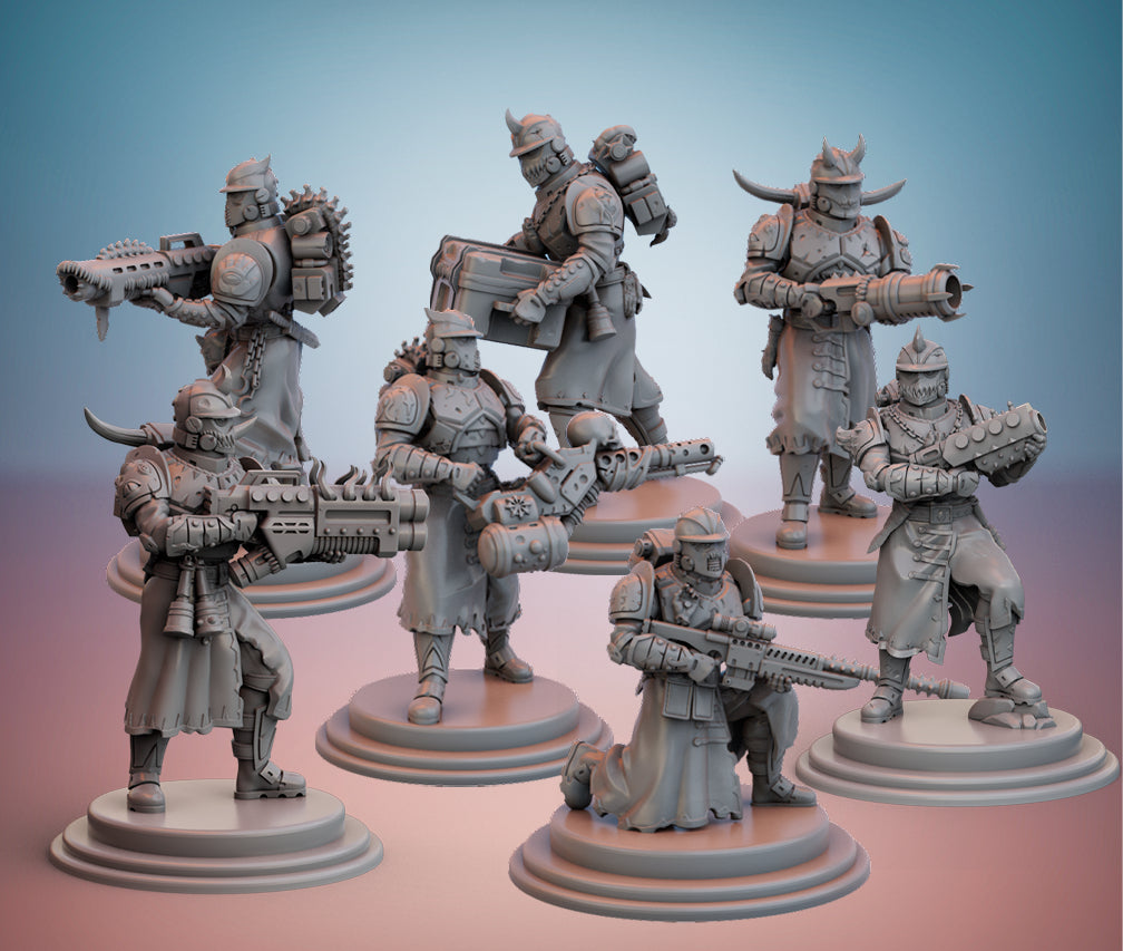 Cultist Guardsmen - Special Weapons